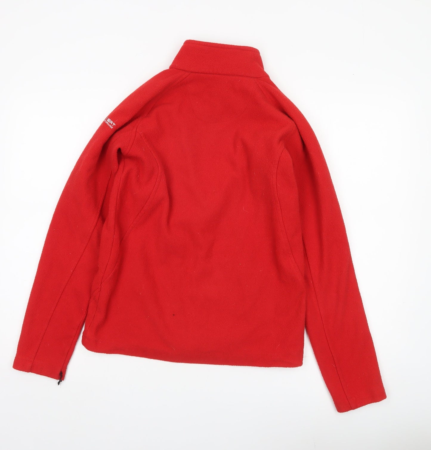 Regatta Boys Red Fleece Full Zip Jacket Size 14 Years Outdoor Hiking