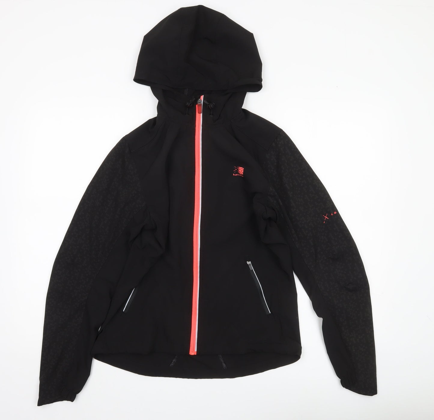 Karrimor Women Black Size 8 Softshell Hooded Jacket Outdoor