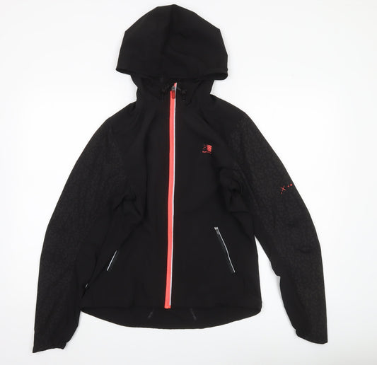 Karrimor Women Black Size 8 Softshell Hooded Jacket Outdoor