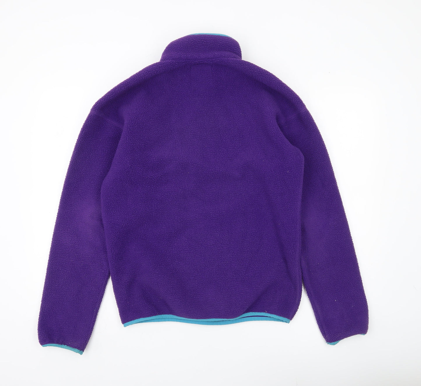Columbia Womens Purple XS Fleece Henley Sweatshirt Outdoor Hiking