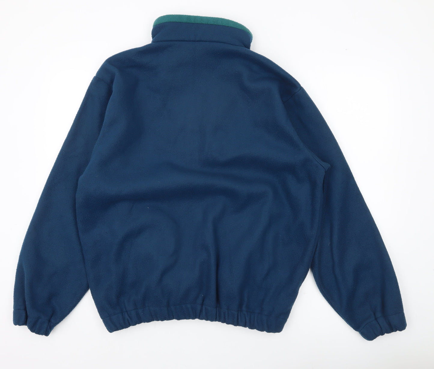 Regatta Men’s Blue Fleece Sweatshirt L Pullover 1/2 Zip Outdoor