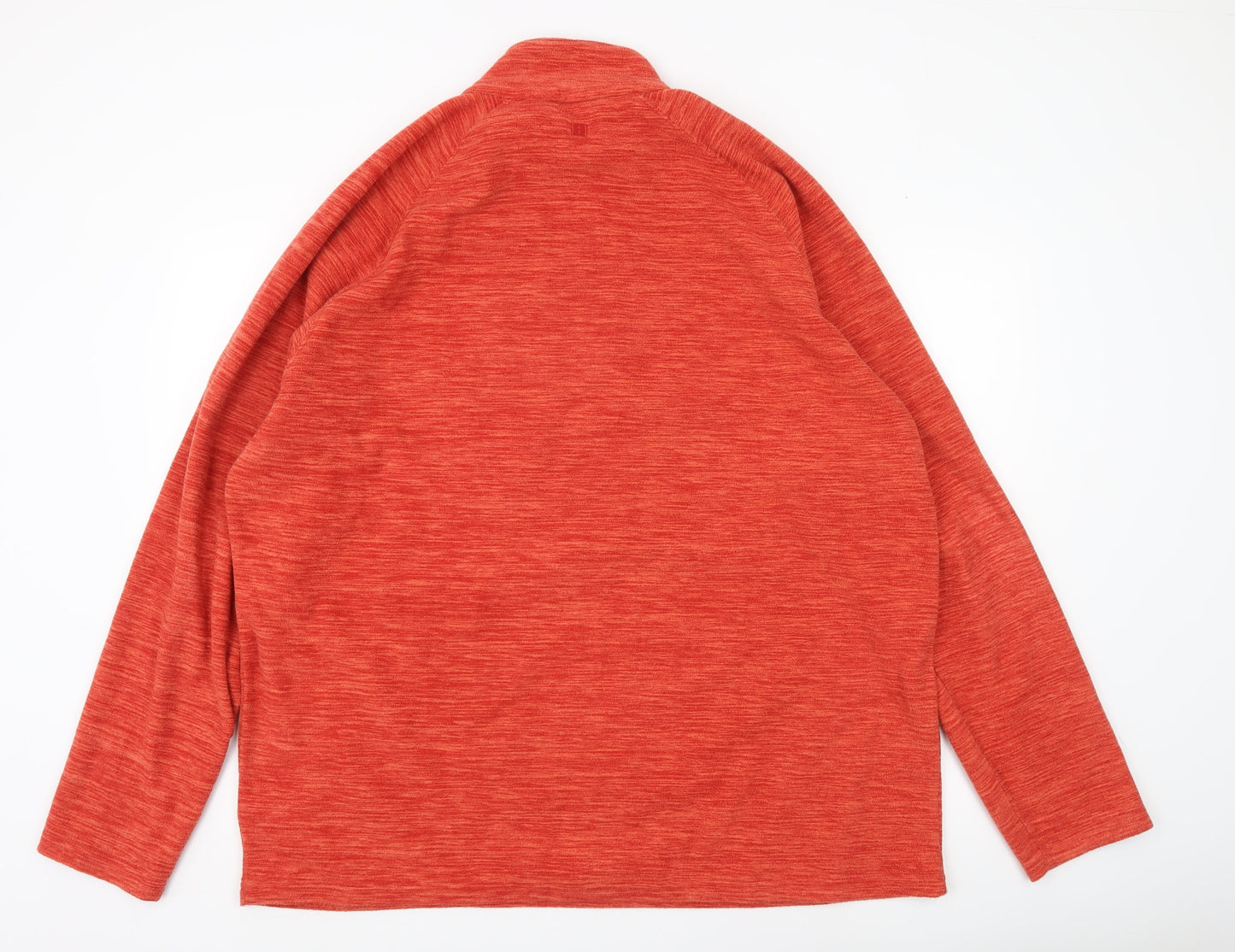 Mountain Warehouse Mens Red XL 1/2 Zip Pullover Fleece Sweatshirt