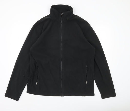 The North Face Men's Black Fleece Soft Shell Jacket Size L Regular