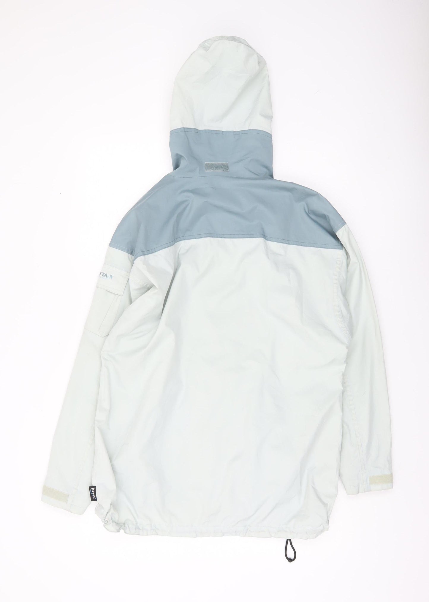 Regatta Womens White Waterproof Rain Coat Jacket Size 10 Outdoor Hooded