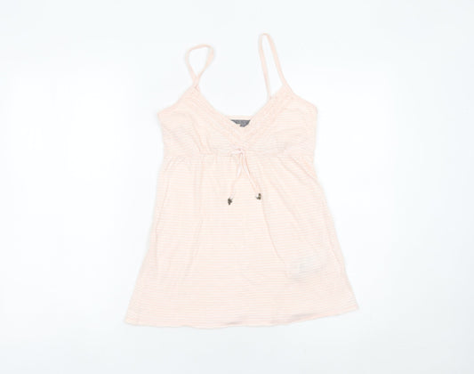 Tommy Hilfiger Women’s Pink Striped Cotton Camisole Tank Top XS