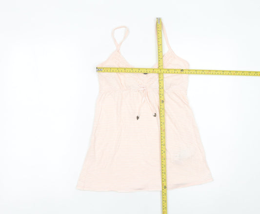 Tommy Hilfiger Women’s Pink Striped Cotton Camisole Tank Top XS