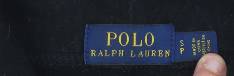 Ralph Lauren Polo Women’s Black Pullover Hoodie Size S Cotton Blend