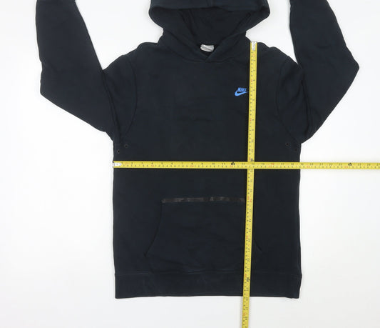Nike Boys Black XL Pullover Hoodie Sweatshirt 13-15Y Regular Fit