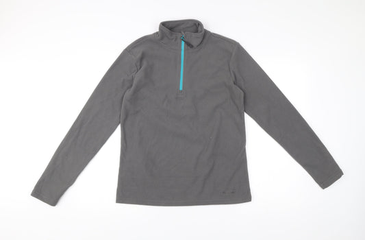 Peter Storm Women’s Grey Fleece Pullover Sweatshirt Size 14