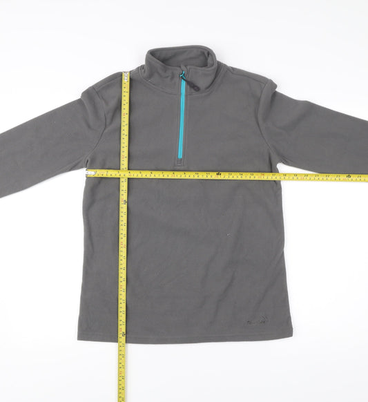 Peter Storm Women’s Grey Fleece Pullover Sweatshirt Size 14