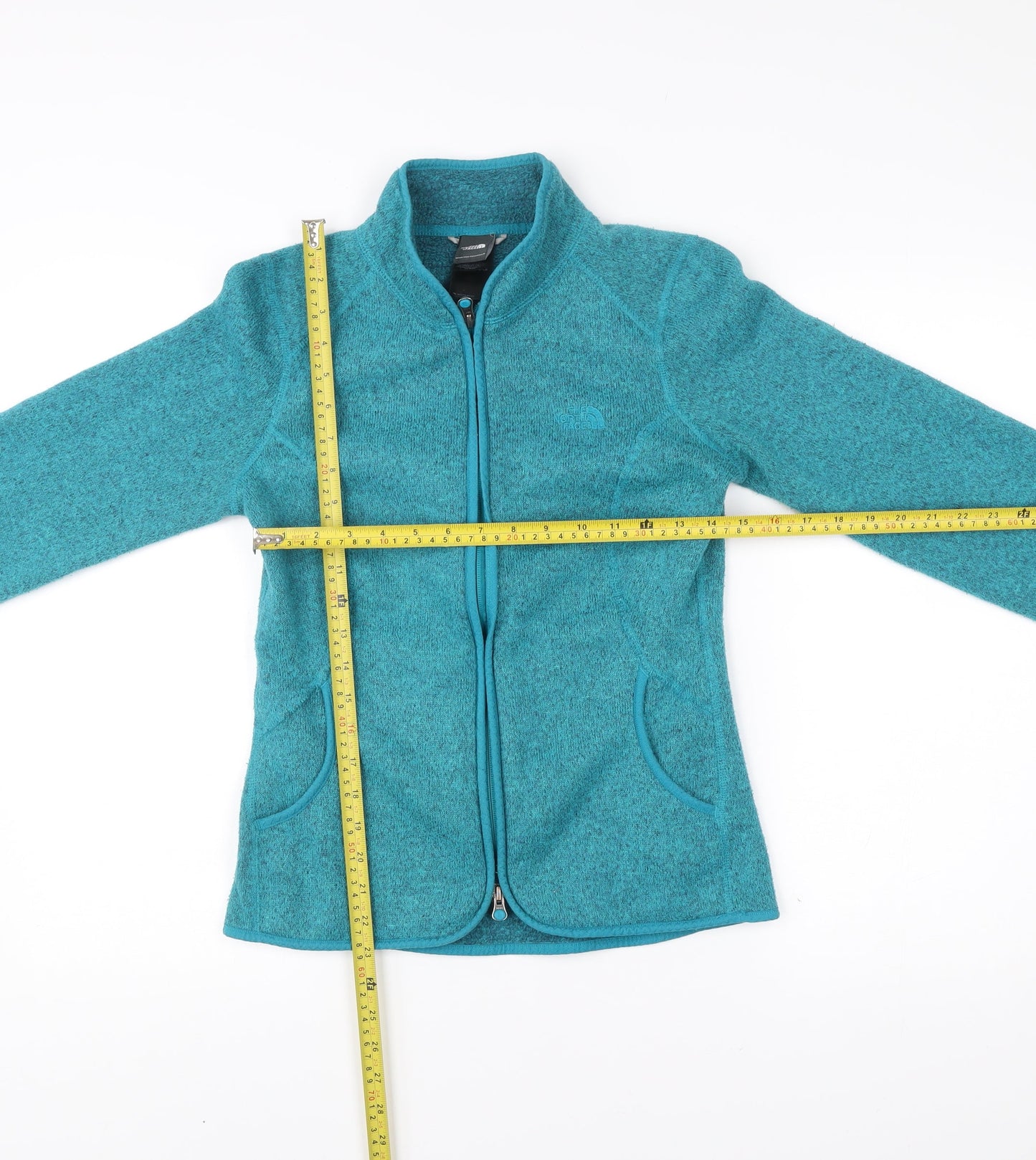 The North Face Women's Blue Small Fleece Jacket Full Zip Outdoor