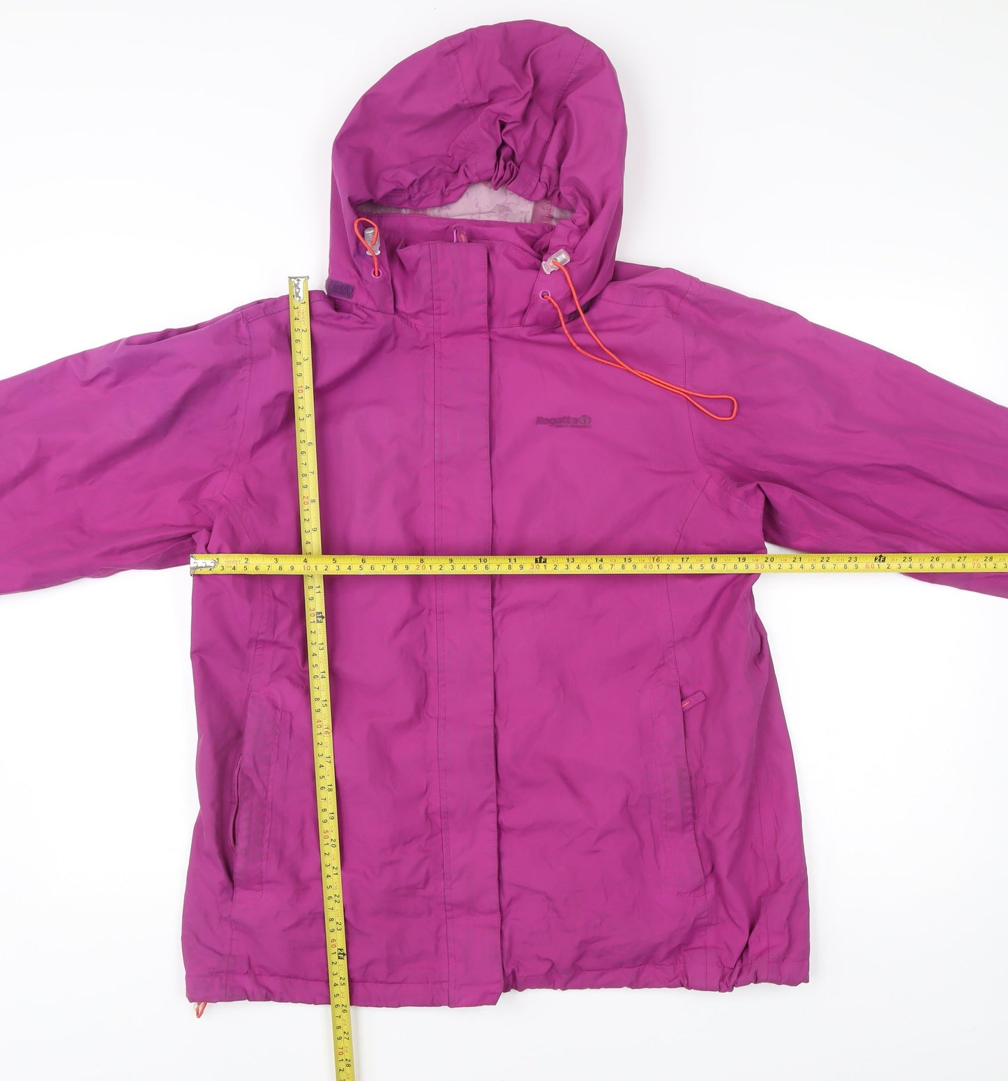 Regatta Women’s Purple Waterproof Hooded Rain Jacket Size 16