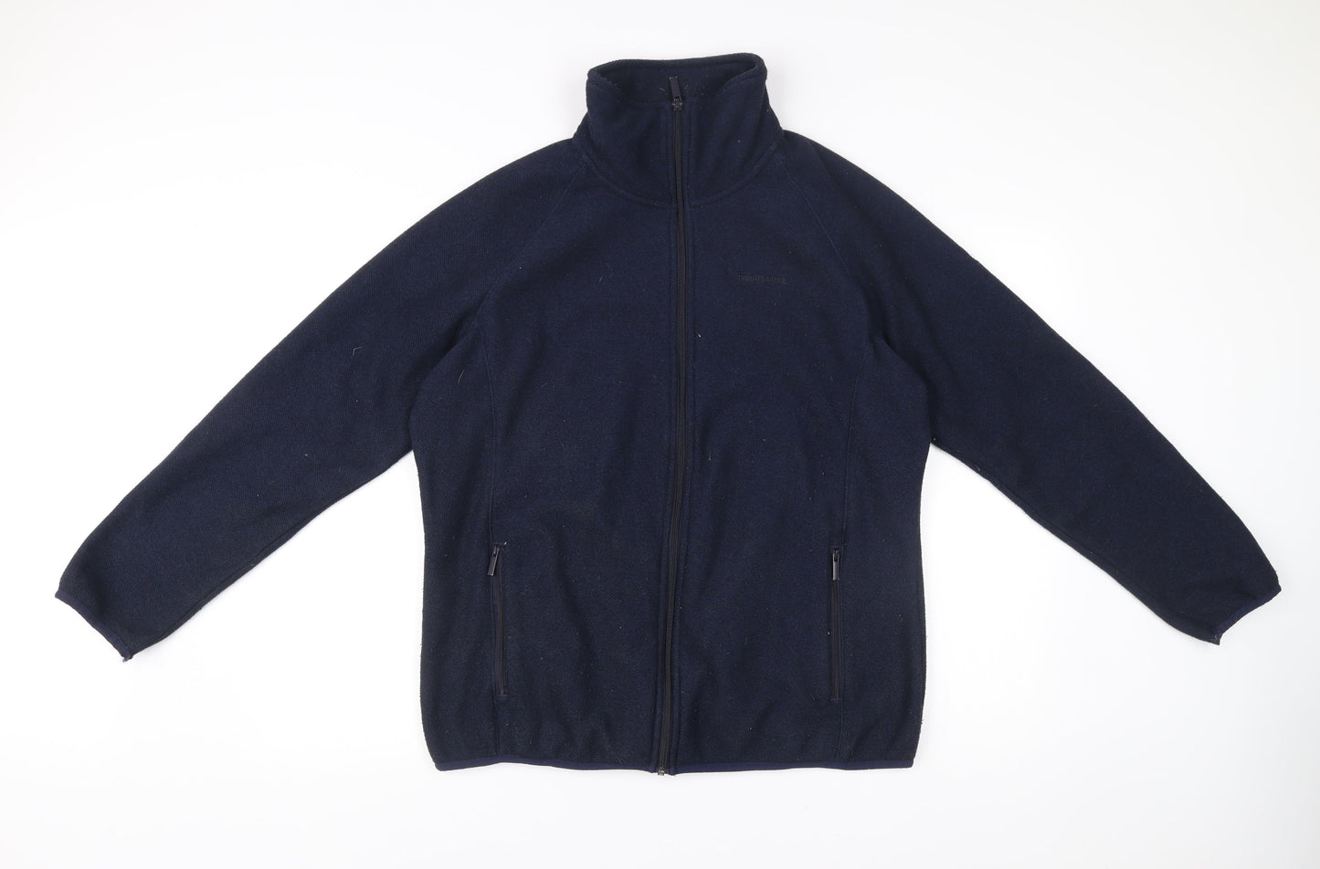 Craghoppers Women's Blue Full Zip Fleece Jacket UK 18 Size 18 Activewear