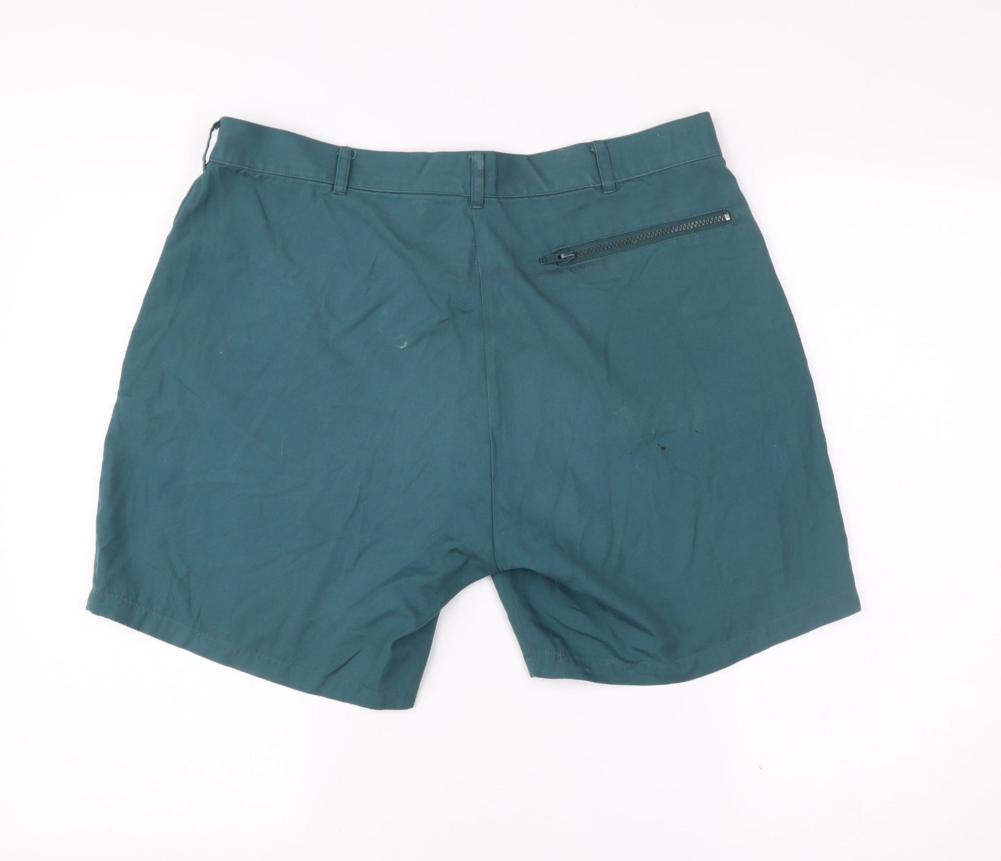 Regatta Mens Green Cargo Shorts Size 36 Regular Fit Outdoor Pockets