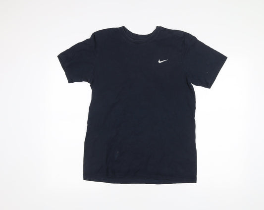 Mens UK Size M Nike Black Cotton T-Shirt