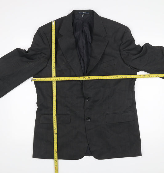 Greenwoods Classic Men's Grey 42R Regular Fit Blazer Jacket