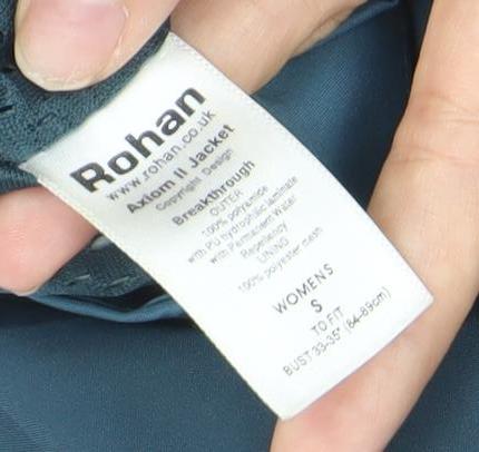 Rohan Womens Blue S 3-in-1 Waterproof Hooded Outdoor Jacket