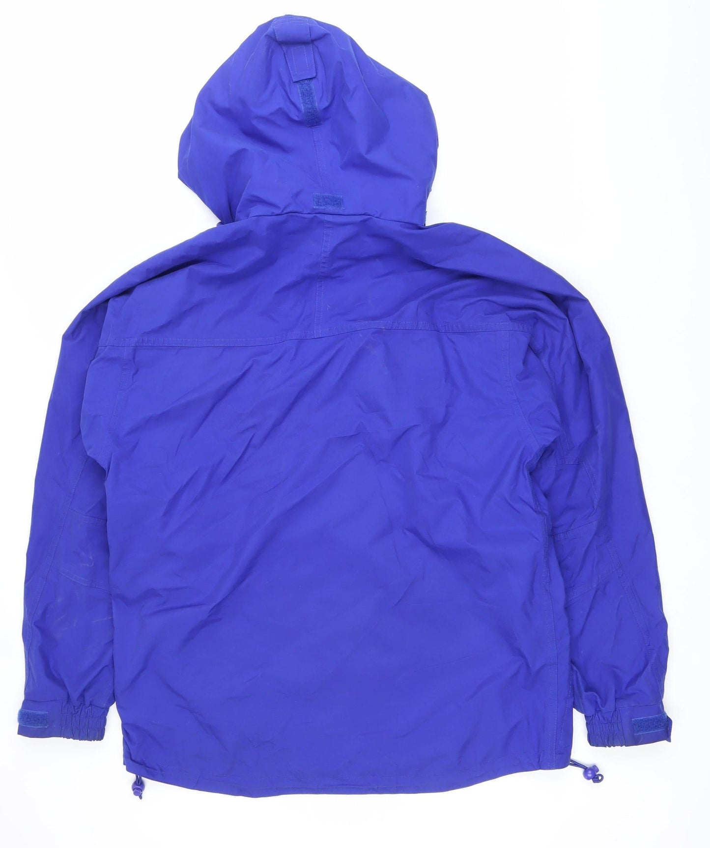 Regatta Men's Blue Waterproof Hooded Rain Jacket Size S 38in