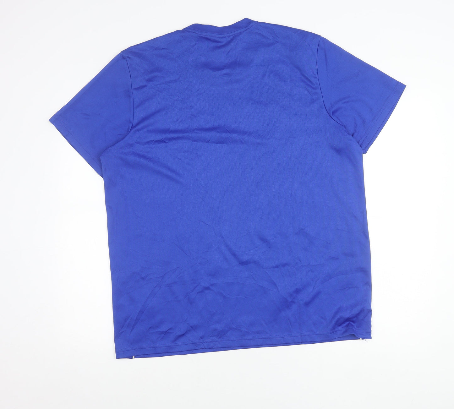 Adidas Men’s Blue XL Climalite Sports T-Shirt Football Training Top