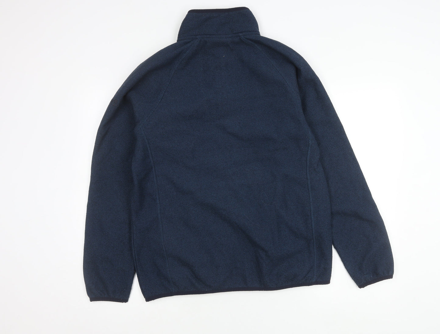 Craghoppers Men's Blue Full Zip Fleece Jacket M EU 50 Hiking Outdoor