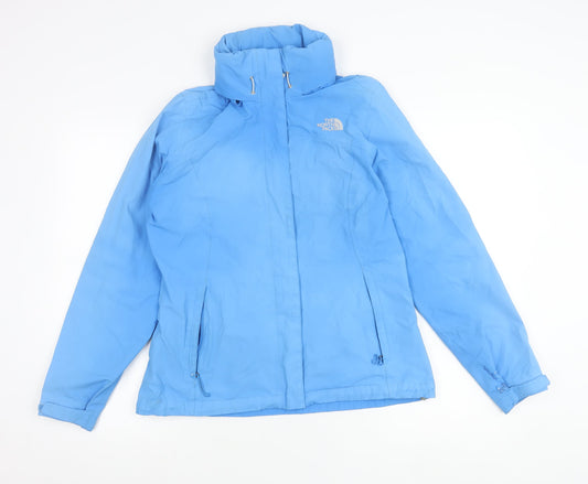 The North Face Womens Blue Puffer Jacket M Winter Outdoor Coat