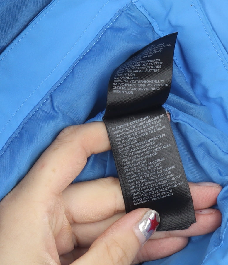 The North Face Womens Blue Puffer Jacket M Winter Outdoor Coat