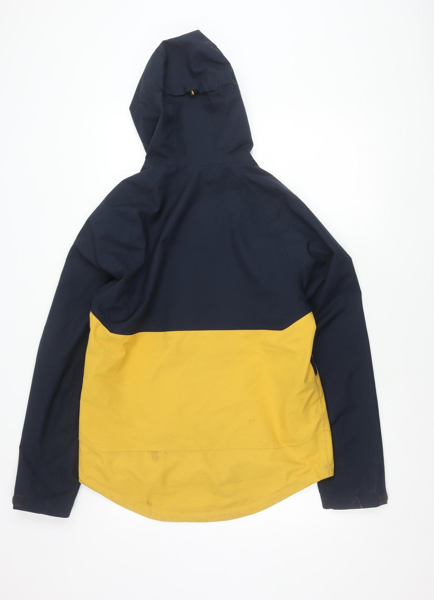 Mountain Warehouse Men’s Yellow Blue Waterproof Breathable Rain Jacket S