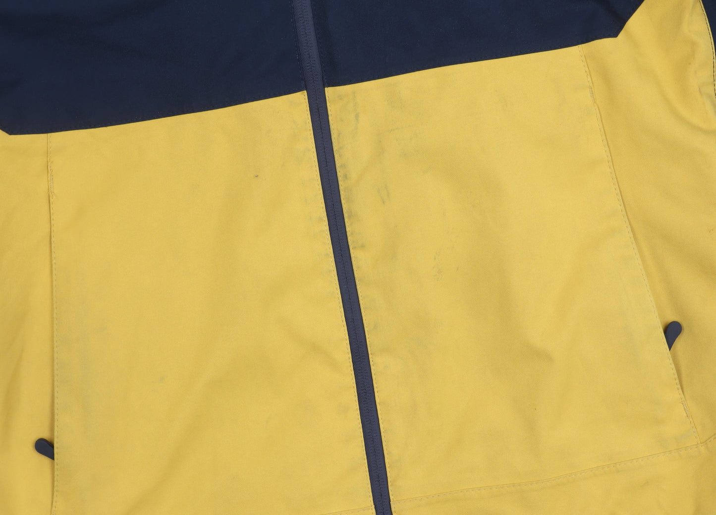 Mountain Warehouse Men’s Yellow Blue Waterproof Breathable Rain Jacket S