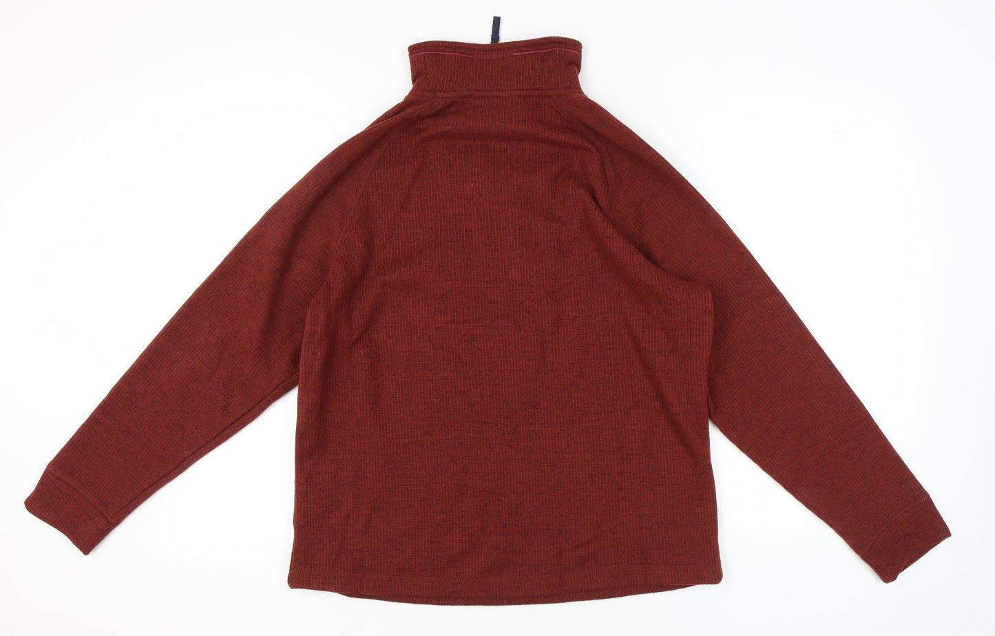 Craghoppers Men’s Red Fleece Sweatshirt L 1/2 Zip High Neck Outdoor