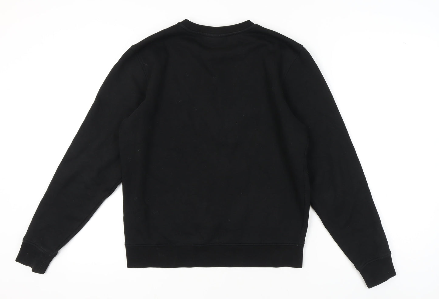 Lacoste Men’s Black Sweatshirt S Logo Crew Neck Pullover