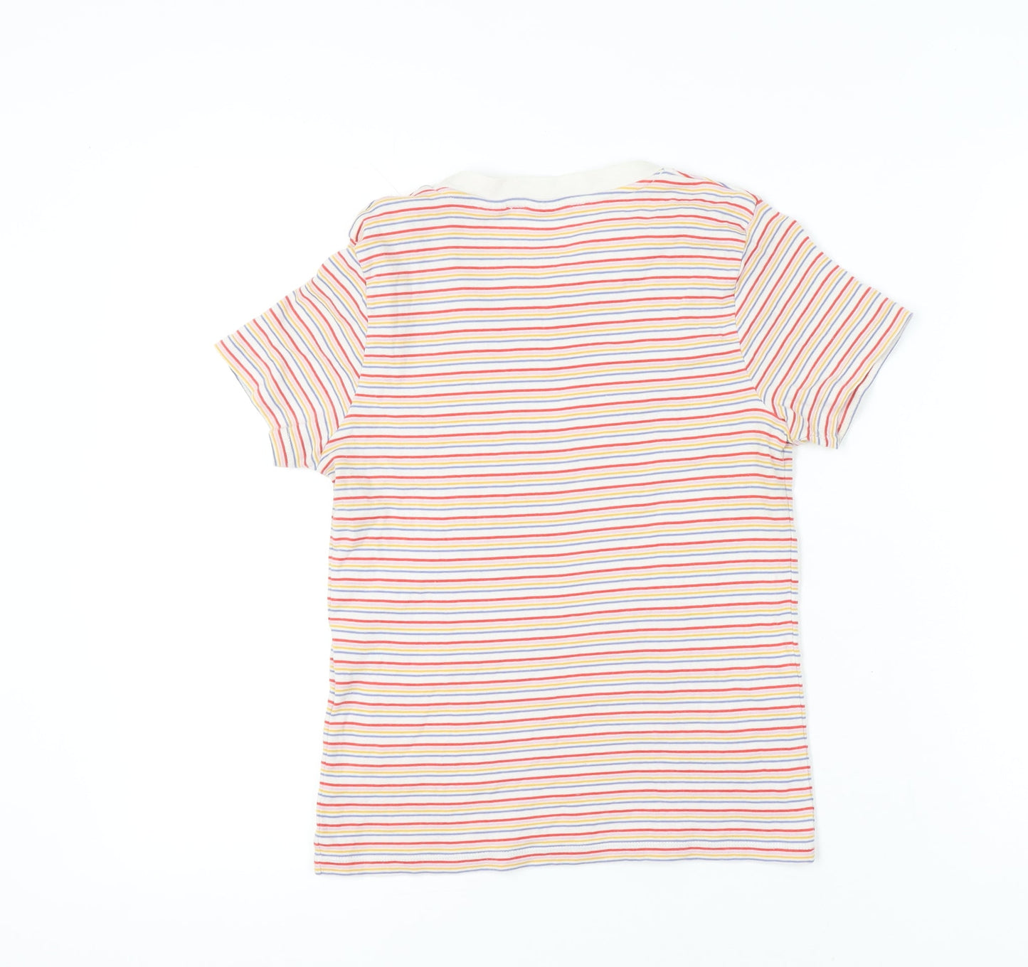 Levi's Womens Multicoloured Striped Cotton T-Shirt Size M