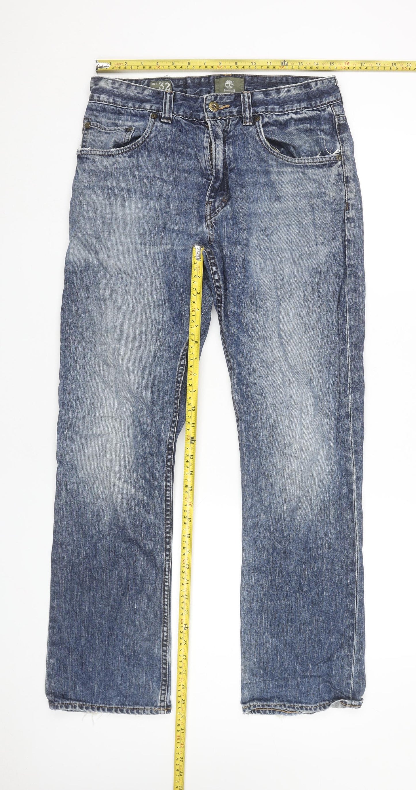 Timberland Men’s Blue 32W 30L Straight Leg Denim Jeans