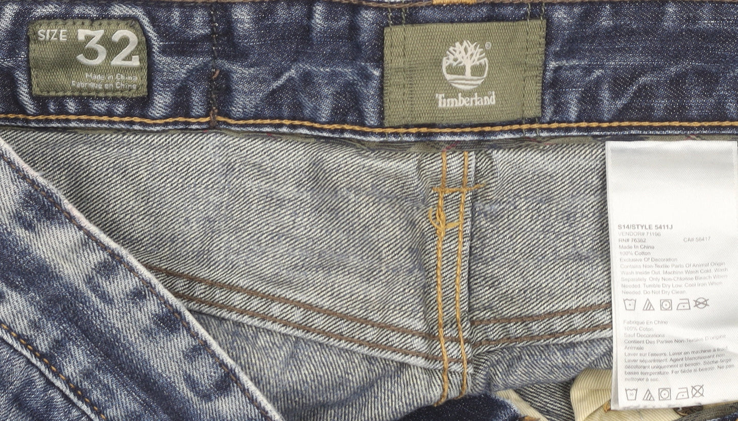 Timberland Men’s Blue 32W 30L Straight Leg Denim Jeans