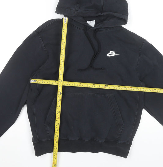 Nike Womens Black Pullover Hoodie S Regular Fit Sportswear