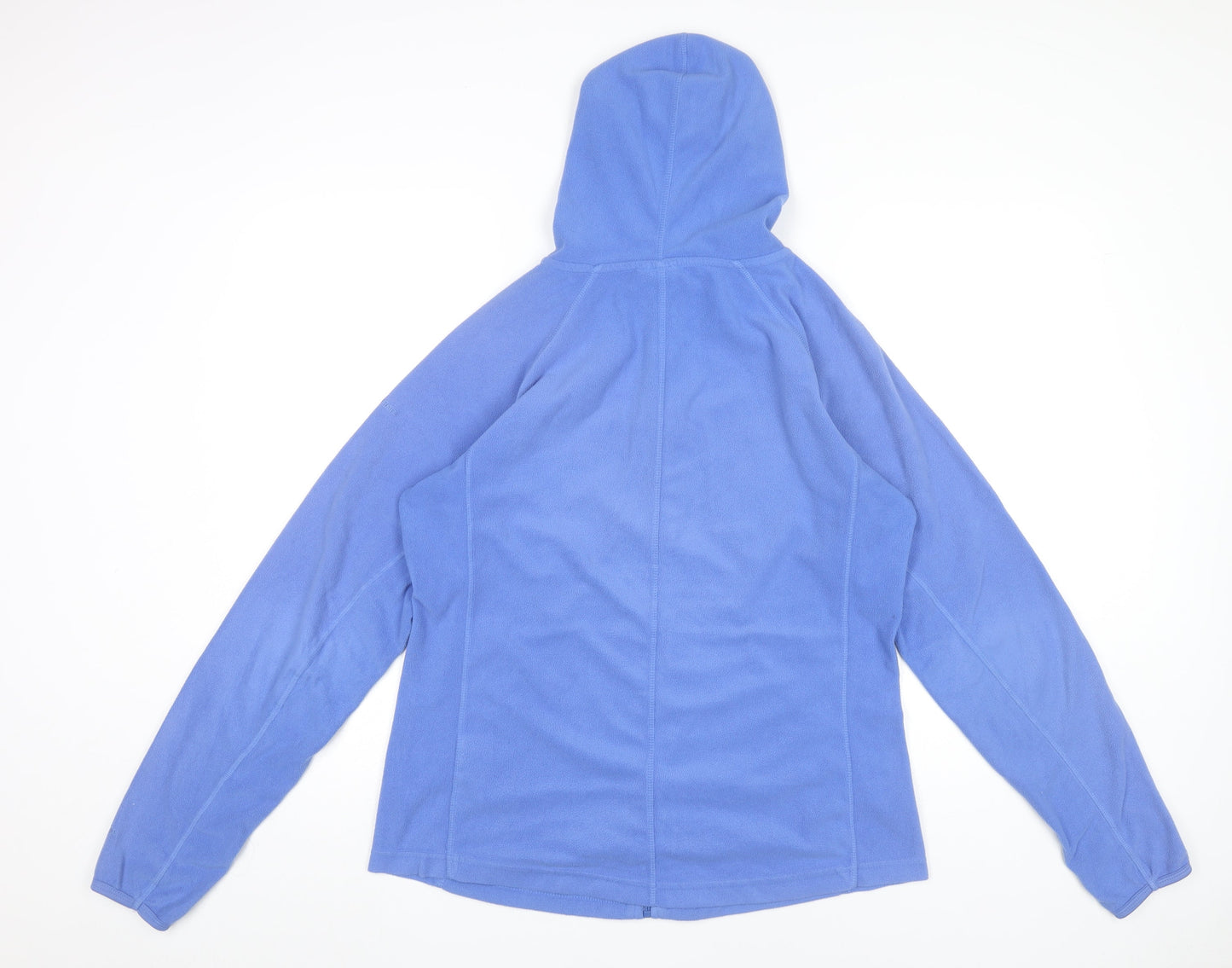 Trespass Womens Blue Fleece Hooded Full Zip Jacket XL