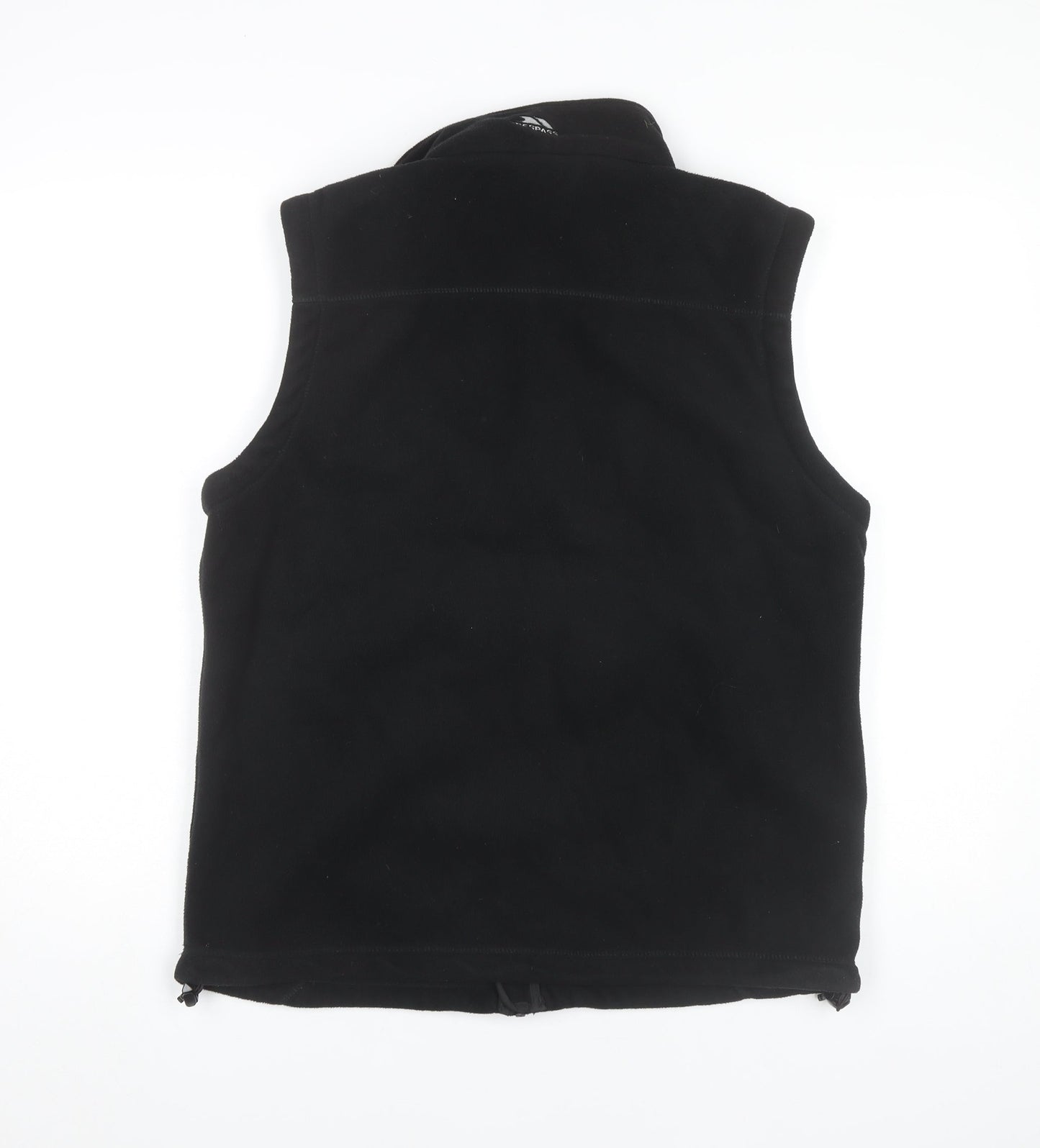 Trespass Men’s Black L Fleece Bodywarmer Waistcoat Outdoor Zip Vest