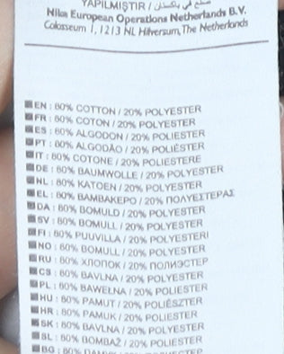 Nike Men's Black XS Pullover Sweatshirt Crew Neck Logo Sportswear