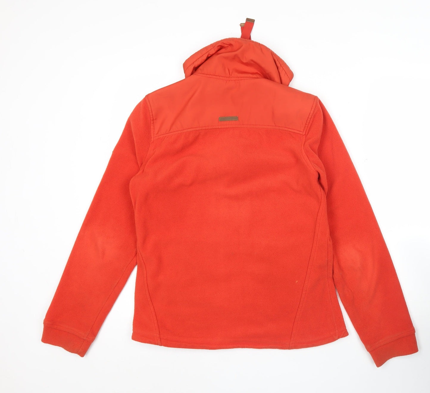 Regatta Women’s Red Fleece Jacket Size 10 Hooded Outdoor Zip Up