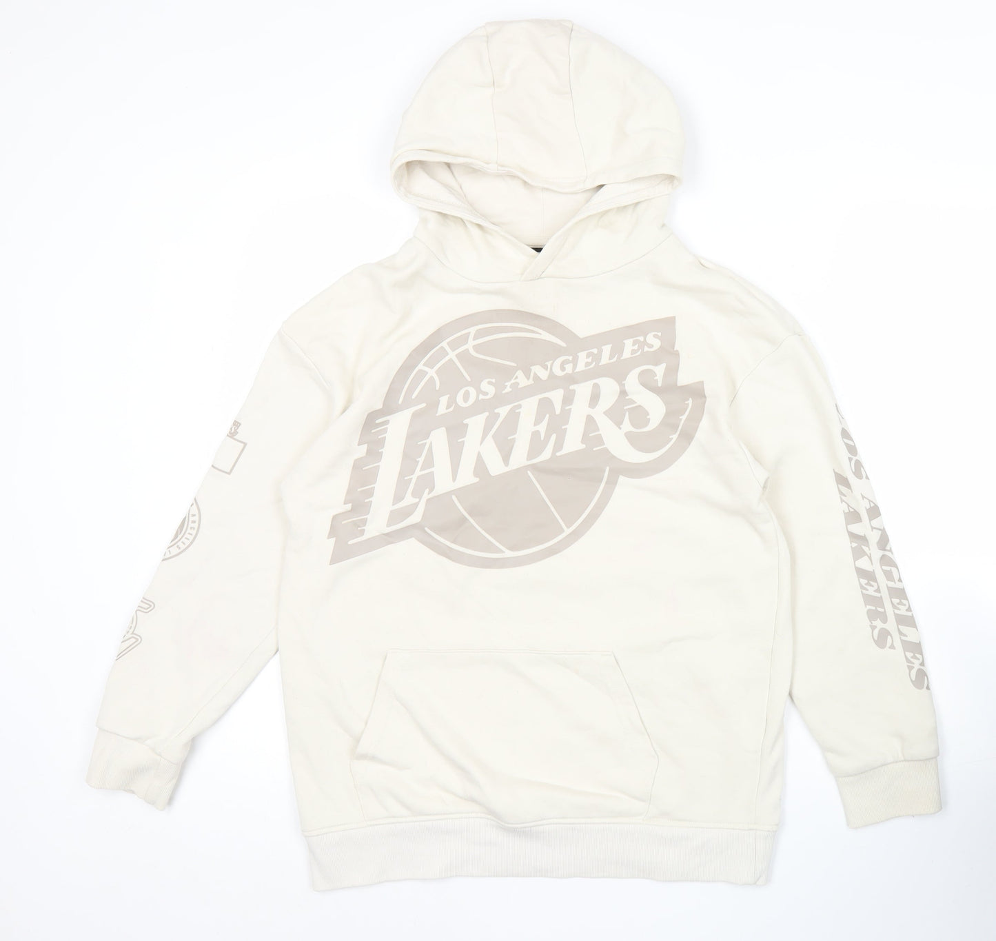 NBA Boys Ivory Los Angeles Lakers Pullover Hoodie 12-13Y 158cm