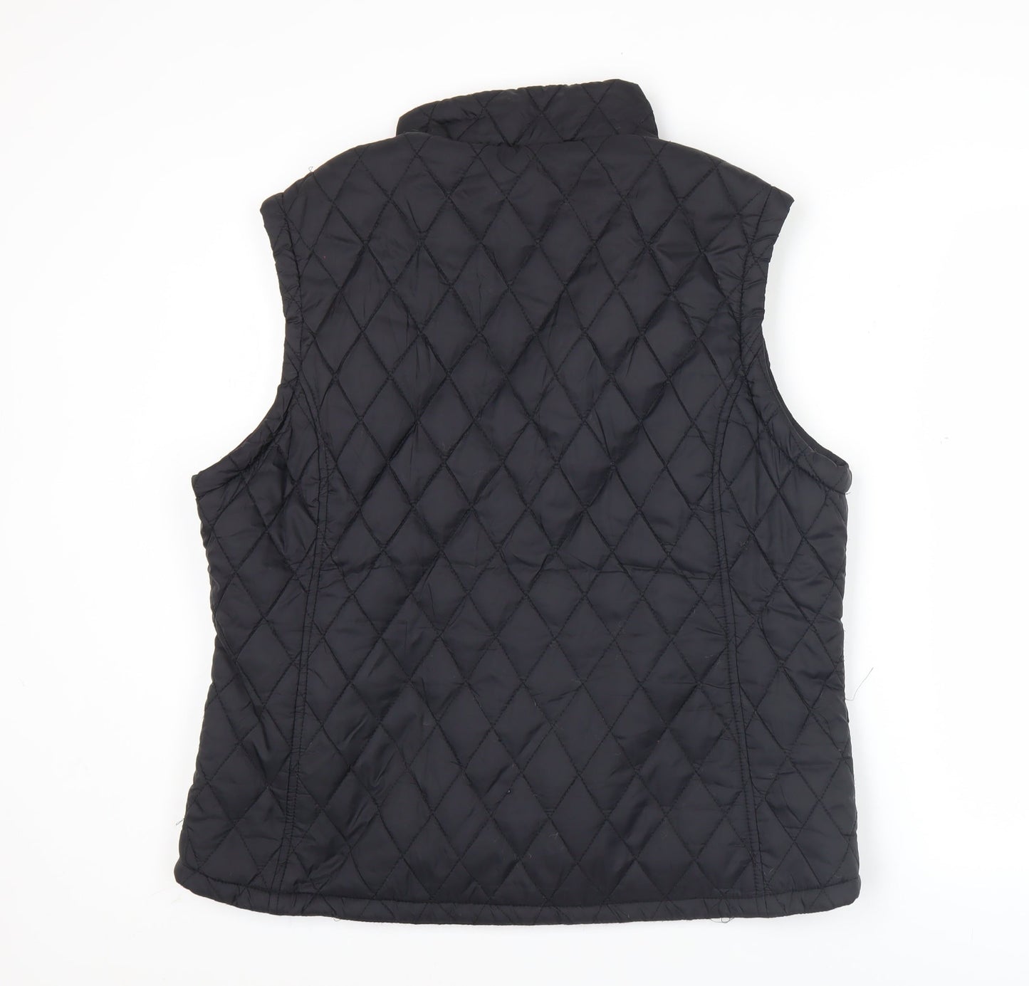 Trespass Womens Black Quilted Sleeveless Waistcoat Size 20