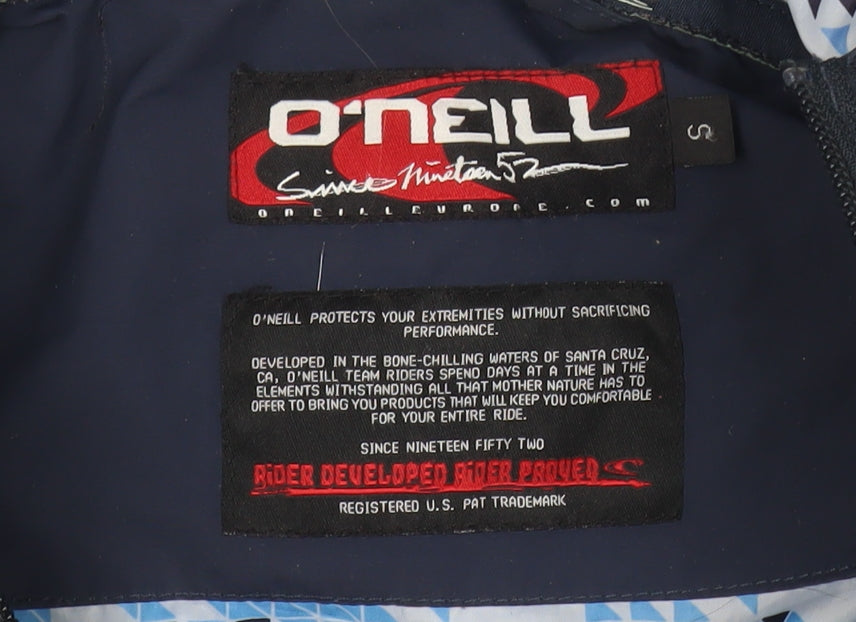 O'Neill Men's Blue Hooded Jacket Size S Outdoor Parka Coat