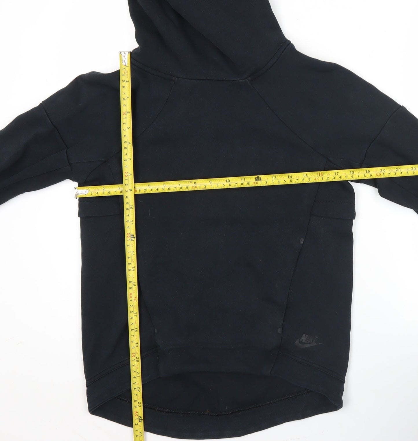 Nike Mens Black XS Pullover Hoodie High Neck Logo Sportswear