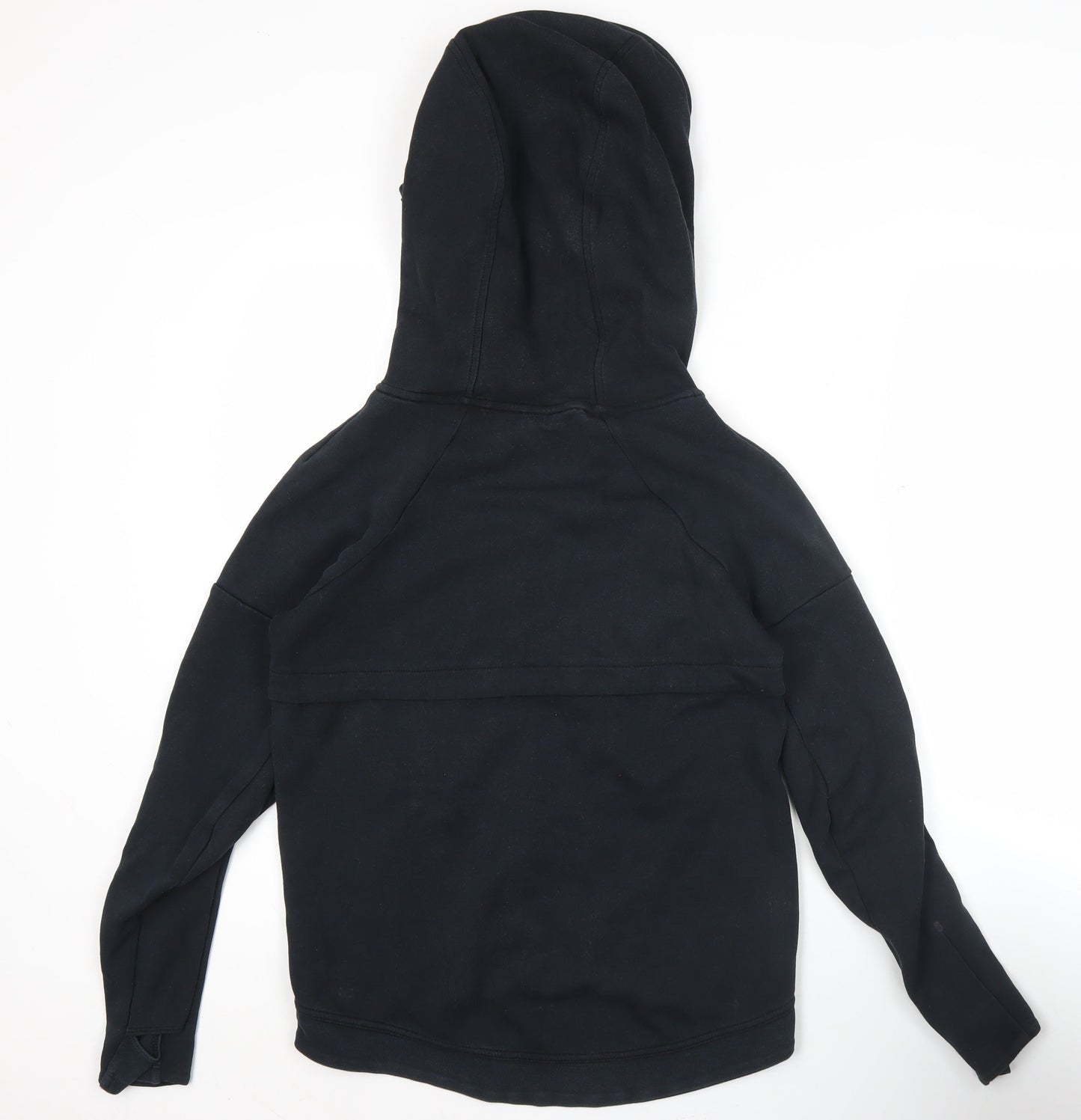 Nike Mens Black XS Pullover Hoodie High Neck Logo Sportswear
