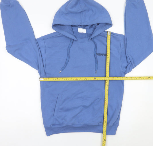 Champion Men's Blue Pullover Hoodie Size S Regular Fit