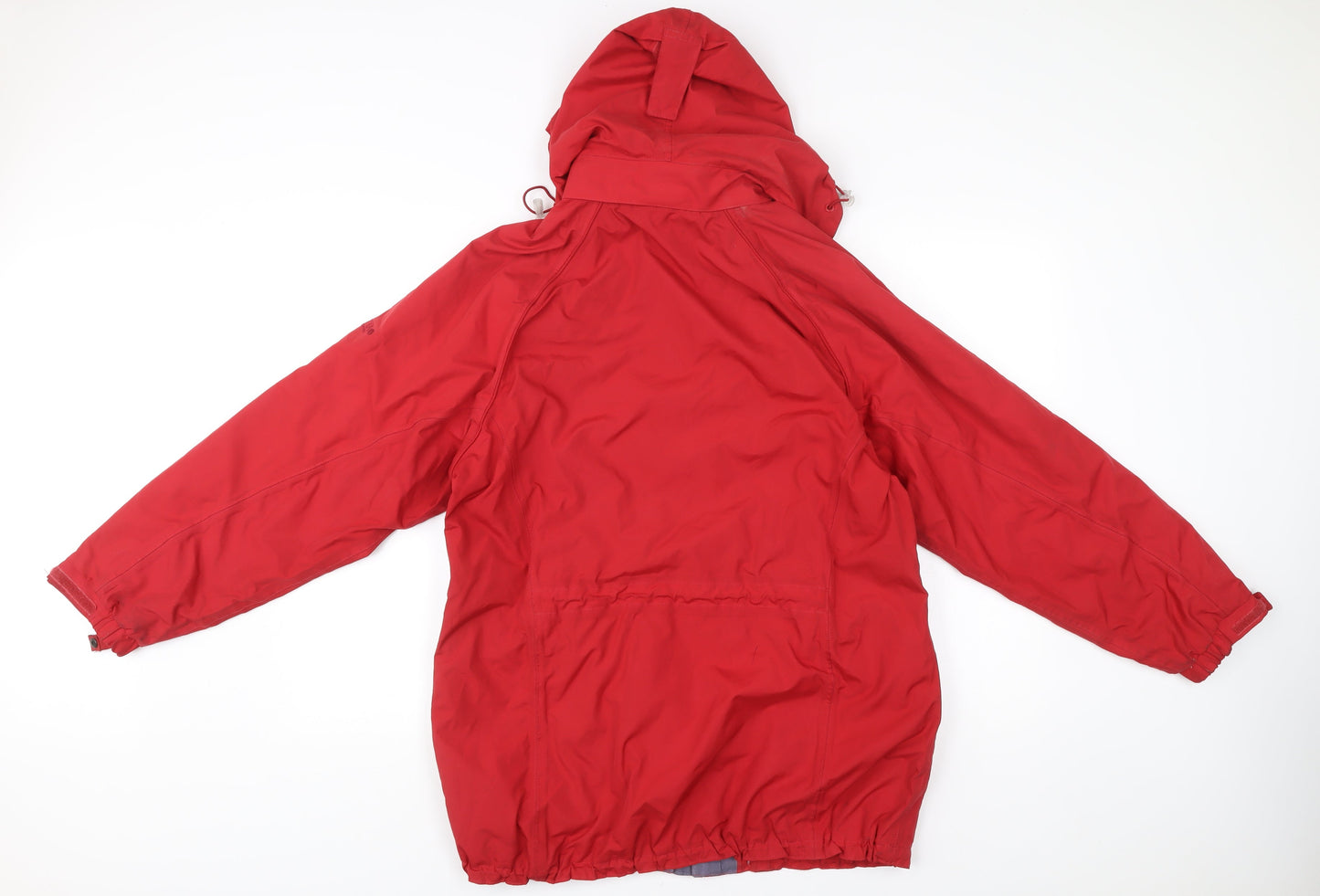 Regatta Women’s Red Waterproof Hooded Rain Coat Jacket UK 14