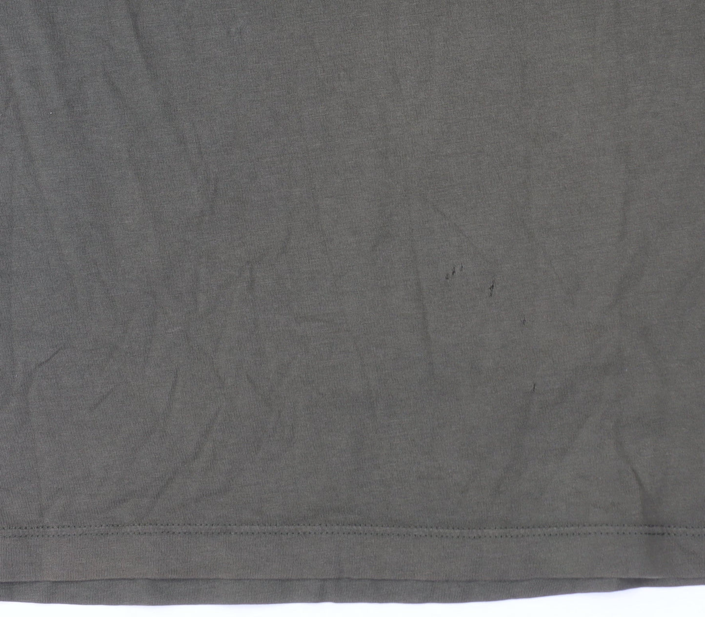 Hugo Boss Men's Green Cotton Jersey Logo T-Shirt Size L Regular Fit