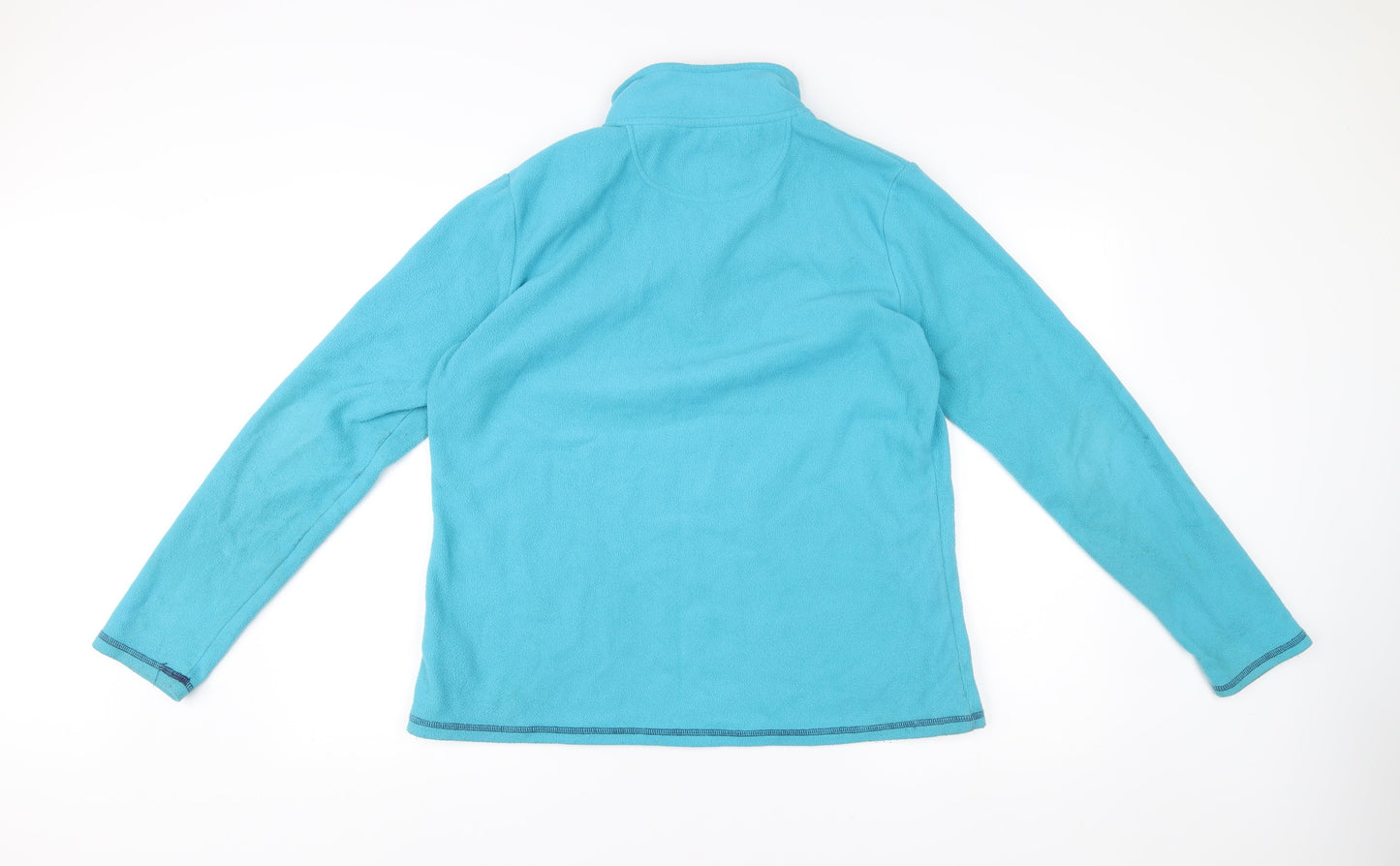 Peter Storm Womens Blue Size 16 Fleece Sweatshirt 1/2 Zip Outdoor Top