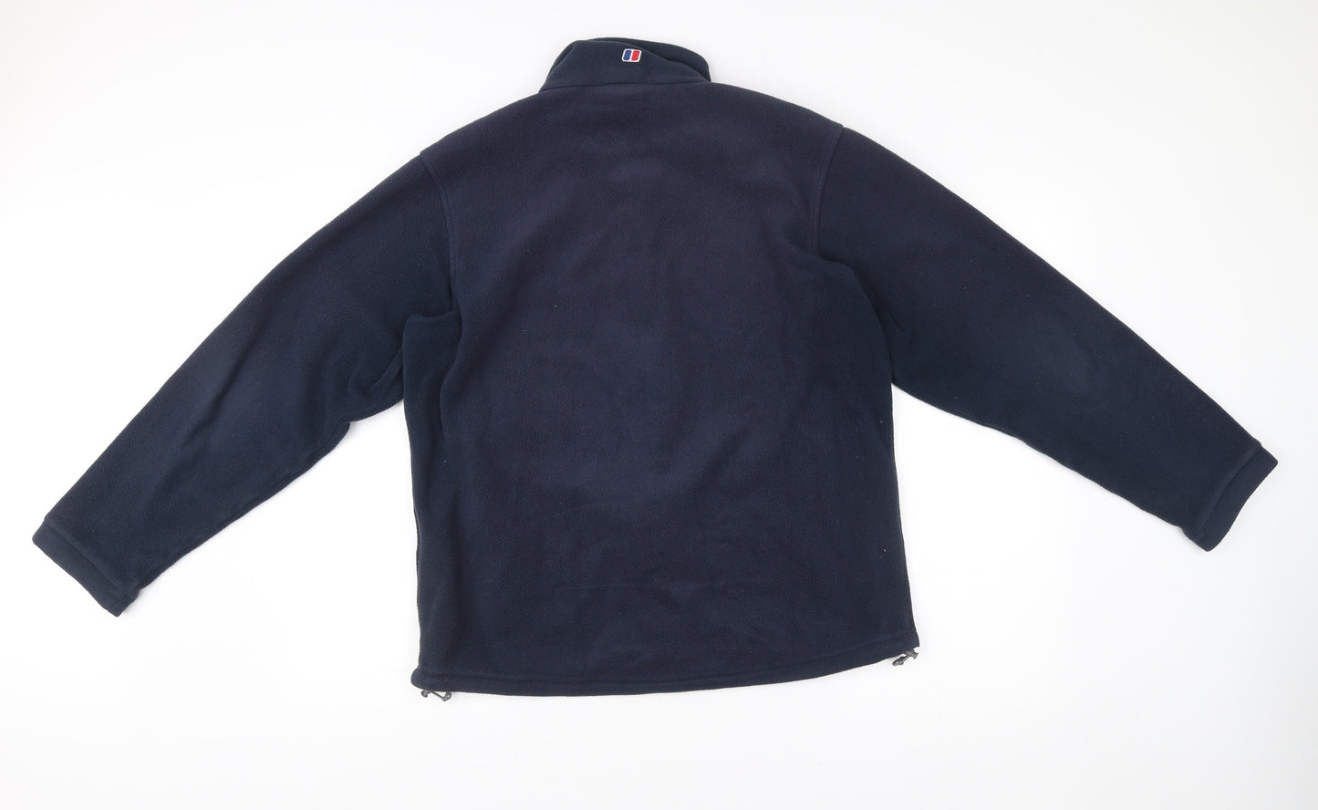 Berghaus Men's Blue Fleece Jacket Size M Full Zip Outdoor