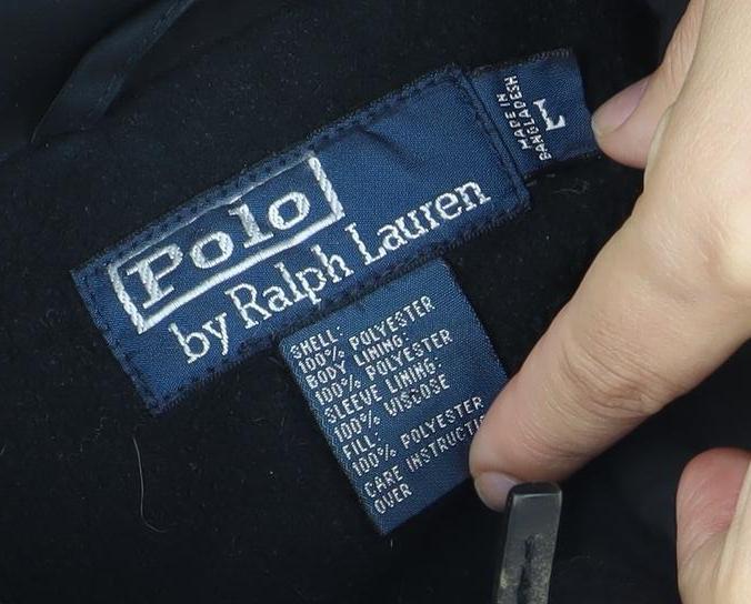 Polo Ralph Lauren Men’s Black L Regular Fit Puffer Jacket