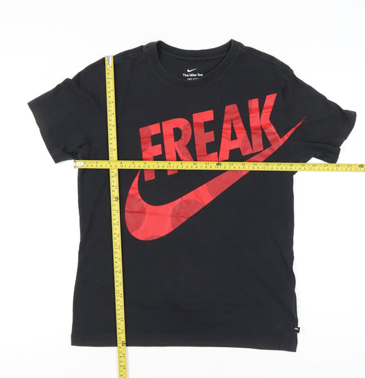 Nike Unisex Adults Black S Dri-Fit Graphic T-Shirt